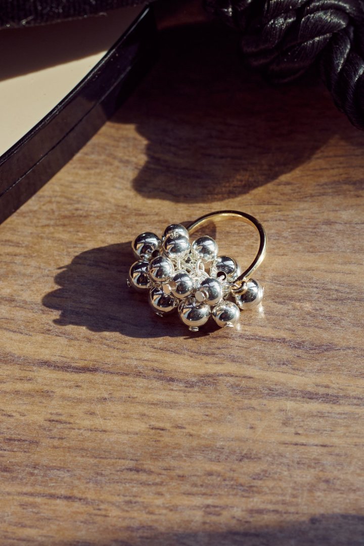 バブル メタル リング