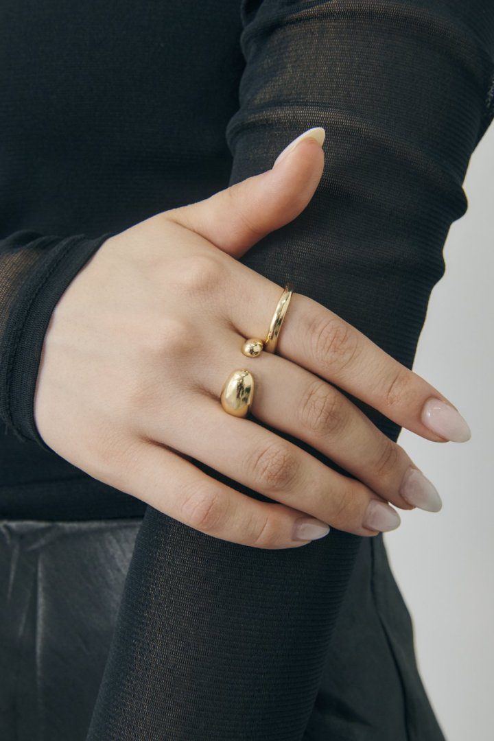 チャビー ライン セット リング