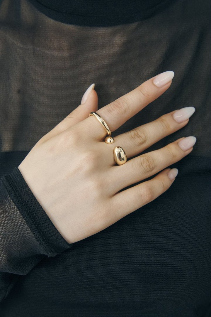 チャビー ライン セット リング