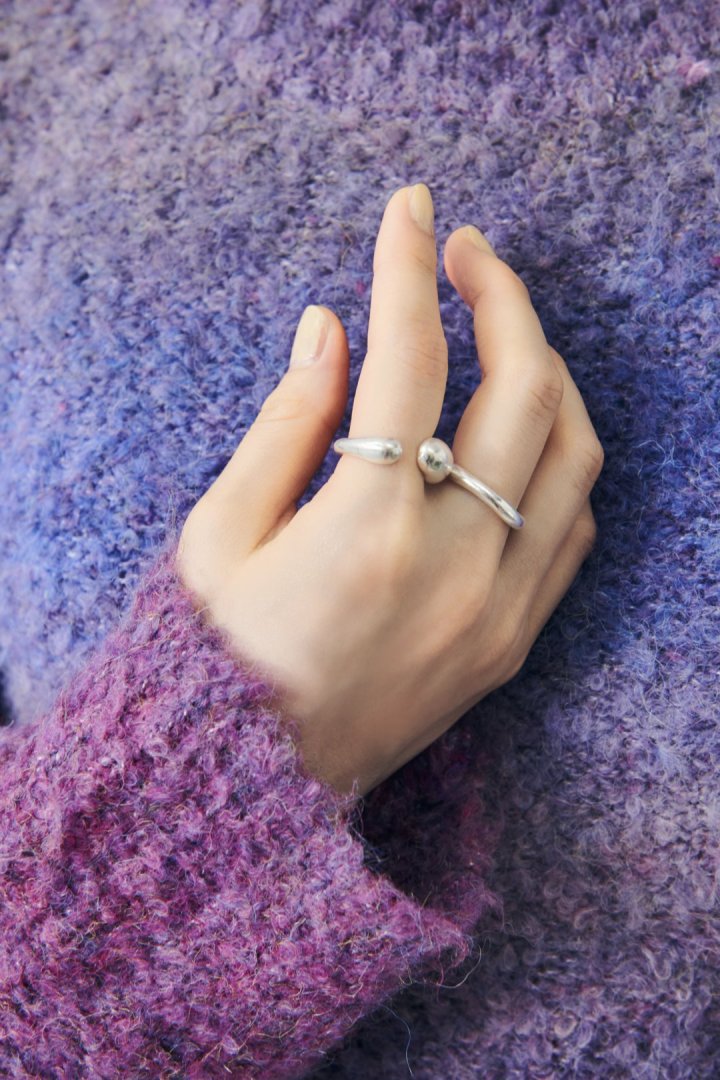 チャビー ライン セット リング