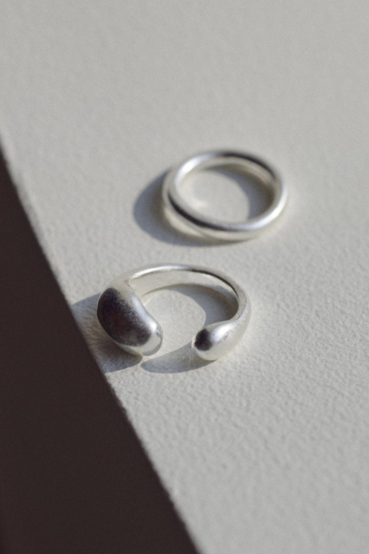 チャビー ライン セット リング