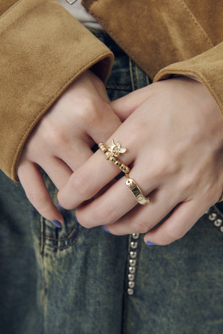 トゥインクル ブルーム セット リング