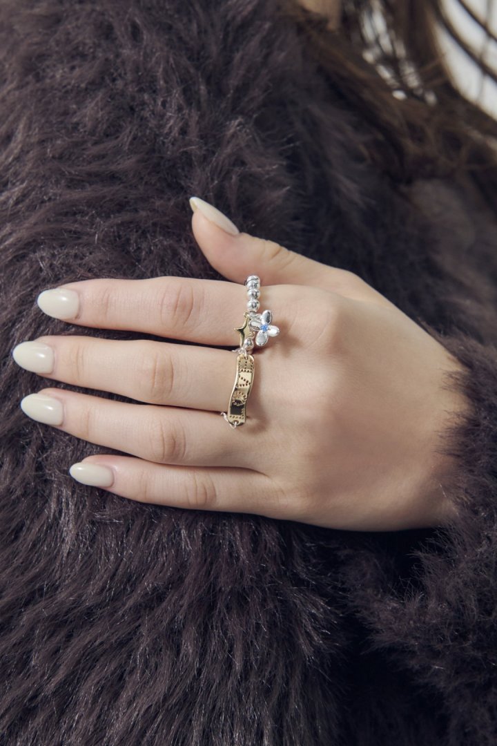 トゥインクル ブルーム セット リング