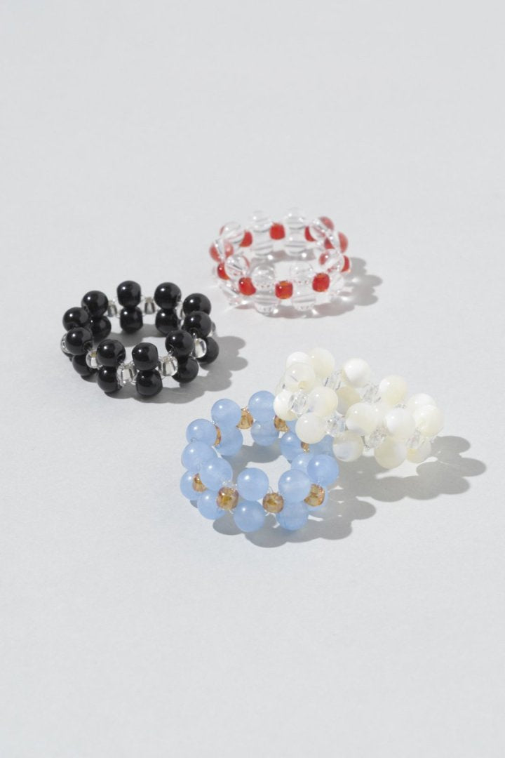 バイカラー ビーズ セット リング – GOLDY Onlinestore
