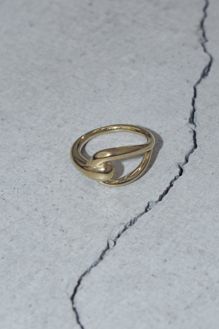 クロッシング ステンレス リング