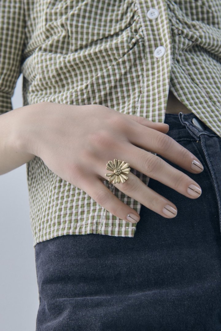 ヴィンテージ マーガレット リング