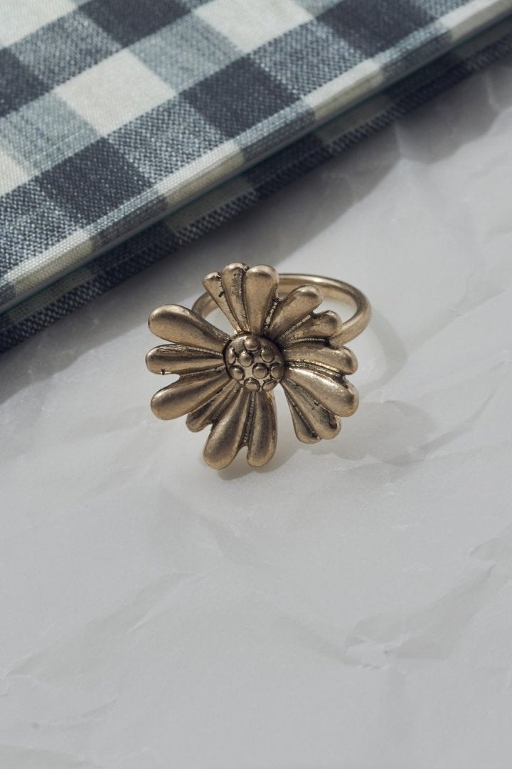 ヴィンテージ マーガレット リング