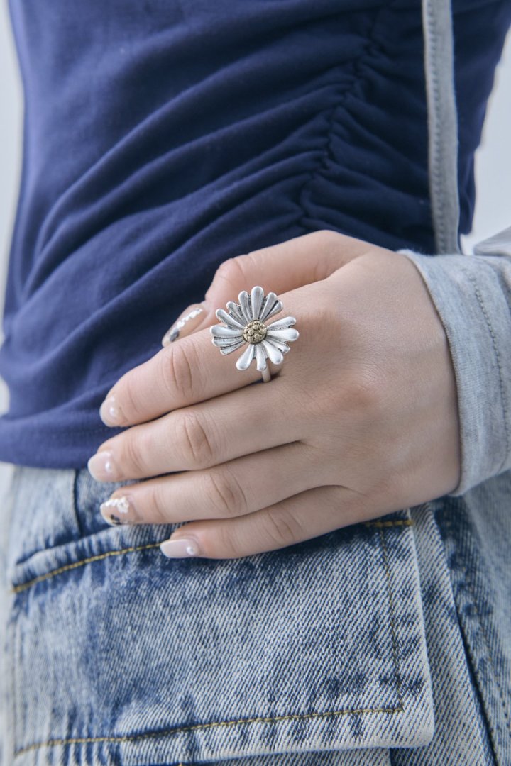 ヴィンテージ マーガレット リング