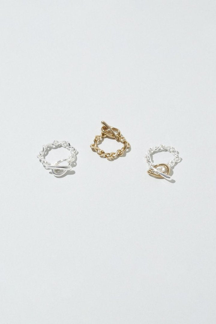 クロッシング チェーン マンテル リング