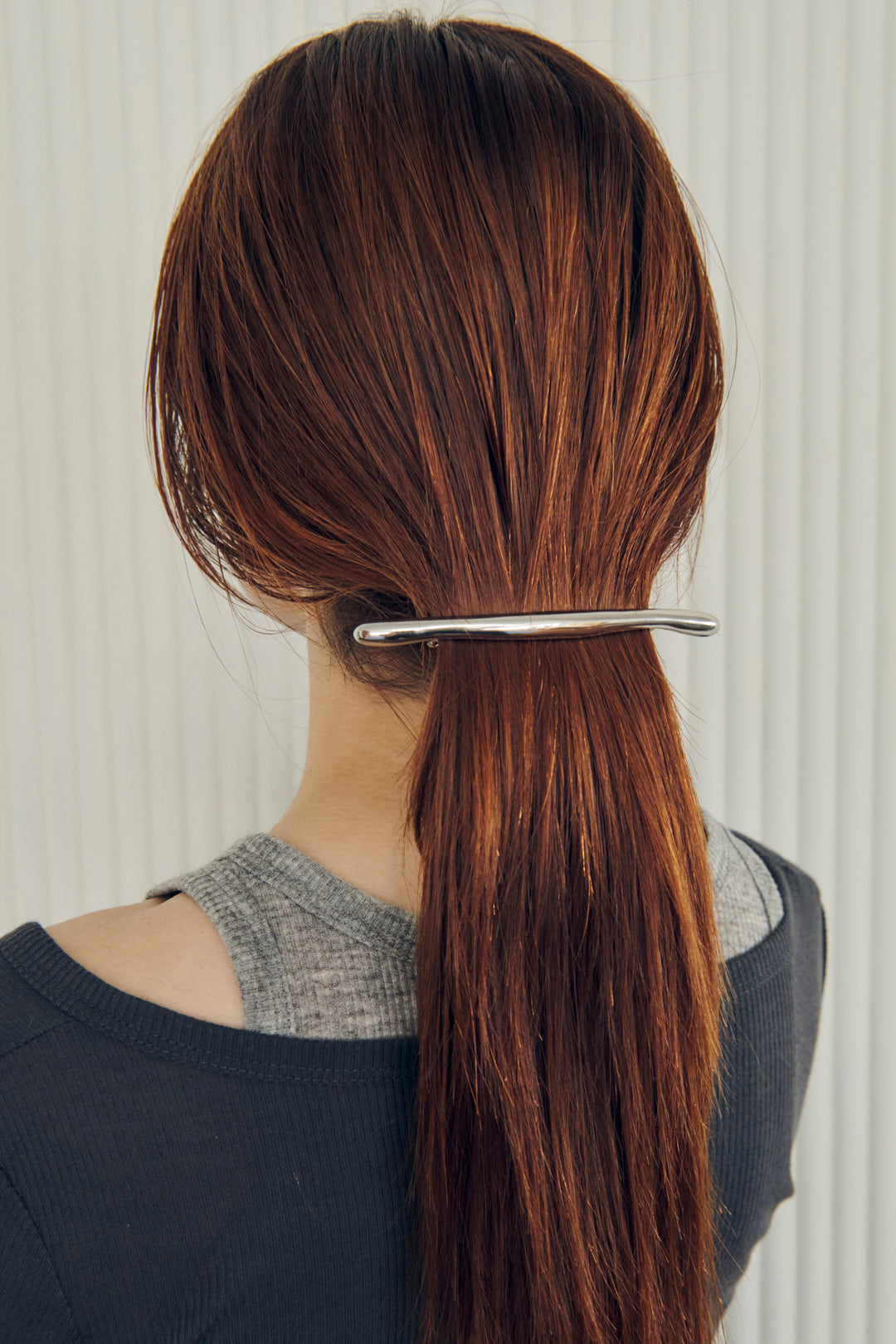 トゥイッグ ライン メタル バレッタ