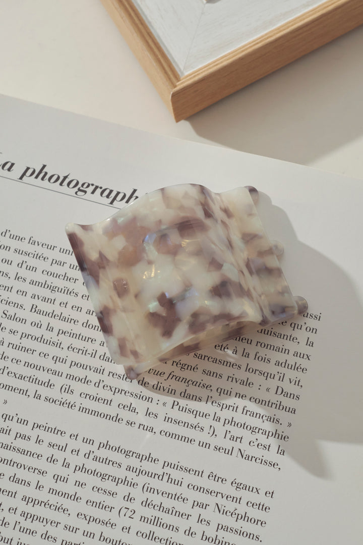 ワイド ウェーブ アセチ ヘアー クリップ