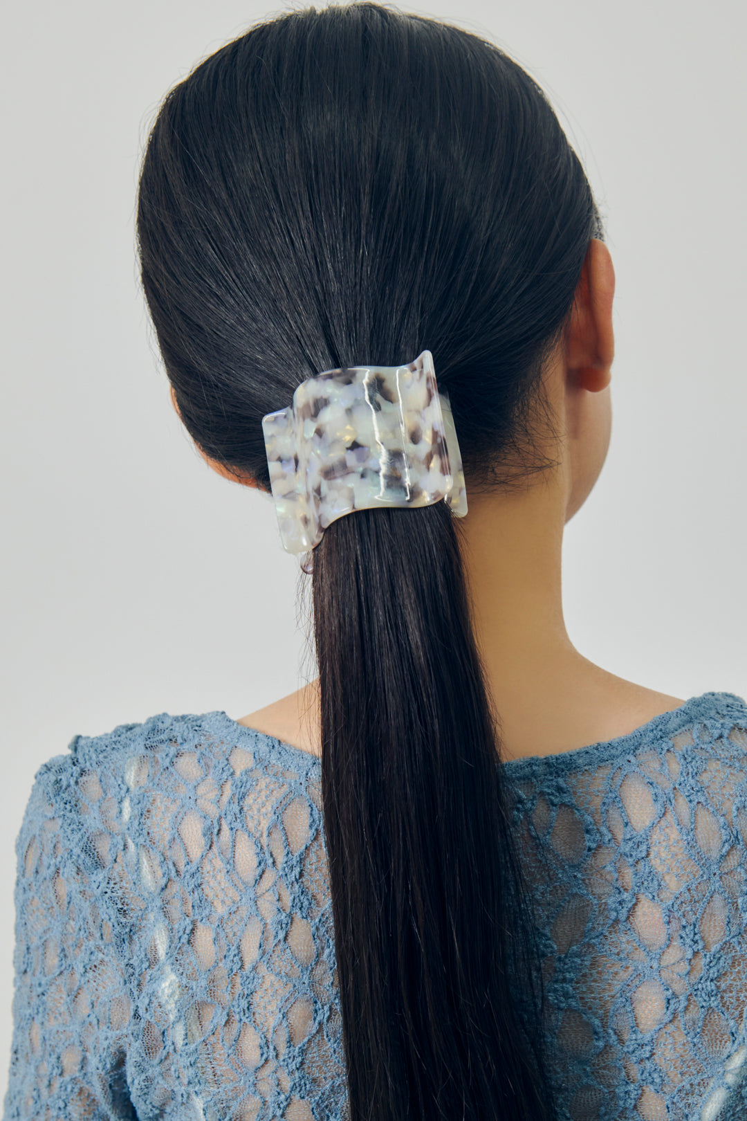 ワイド ウェーブ アセチ ヘアー クリップ