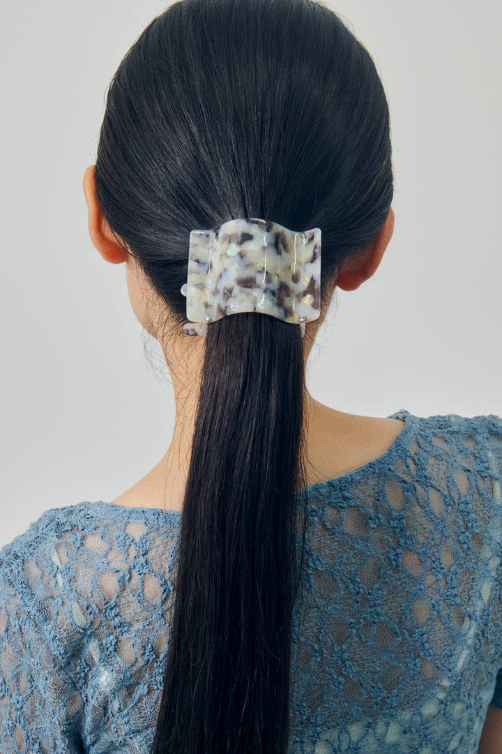 ワイド ウェーブ アセチ ヘアー クリップ