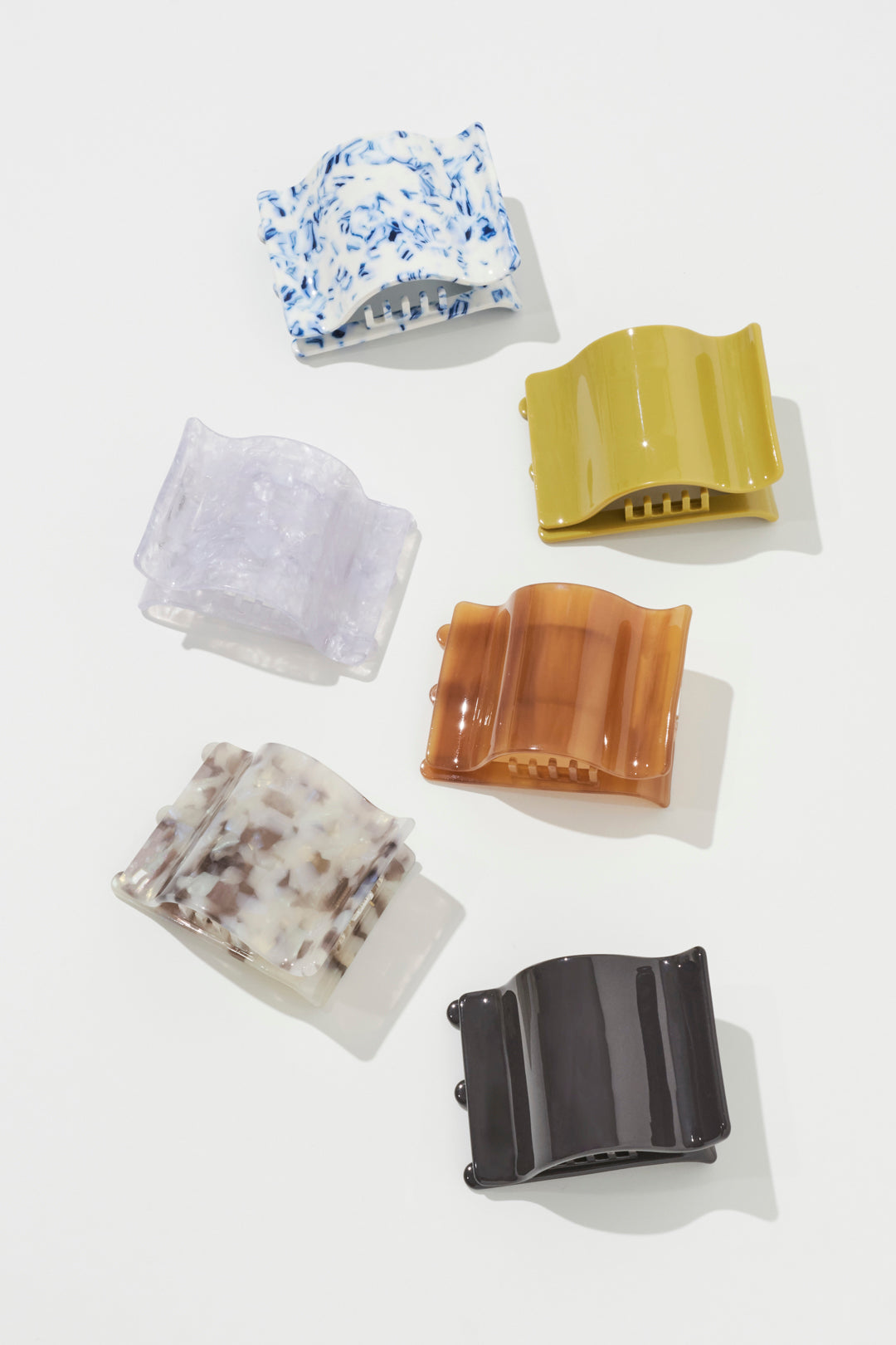 ワイド ウェーブ アセチ ヘアー クリップ