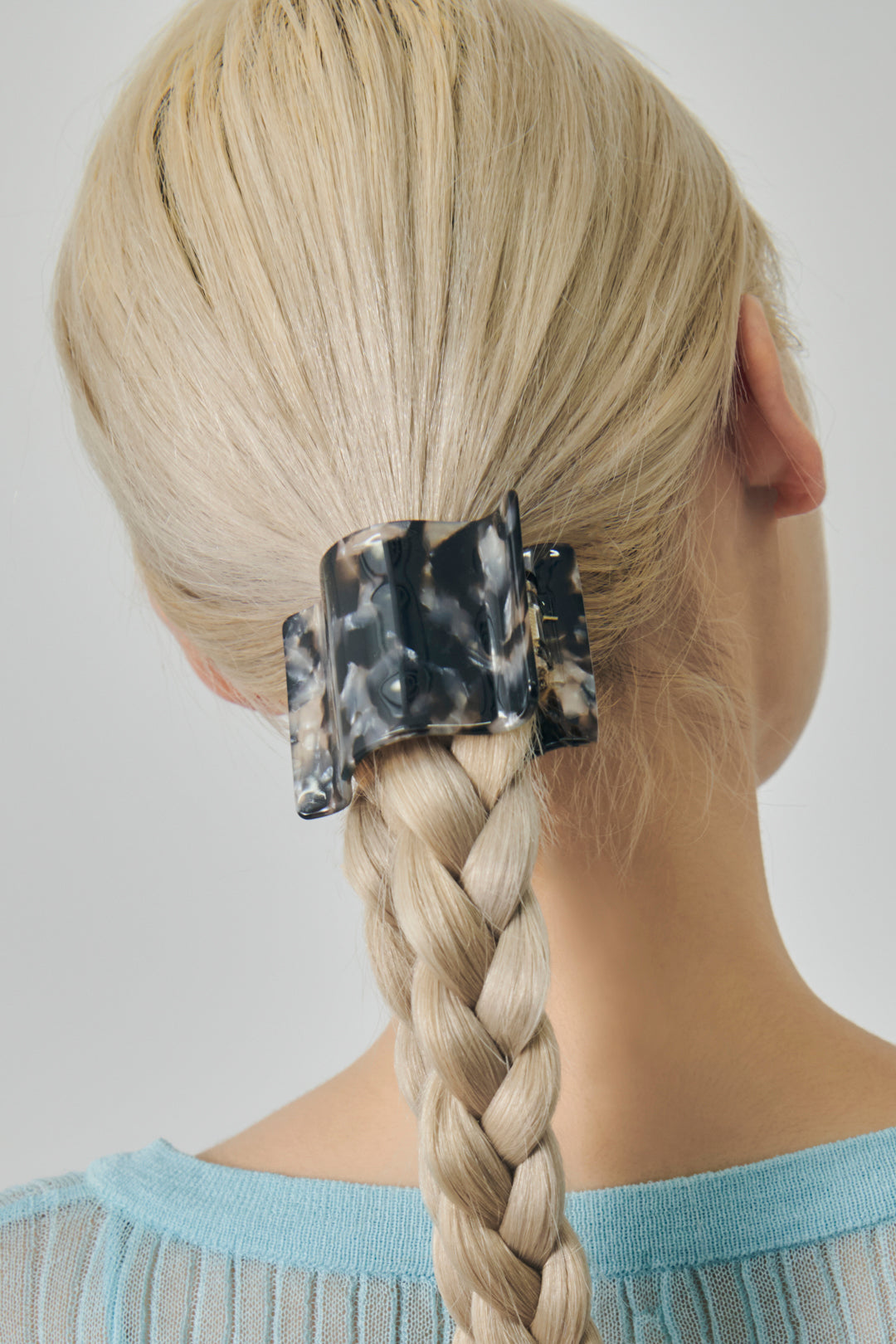 ワイド ウェーブ アセチ ヘアー クリップ 