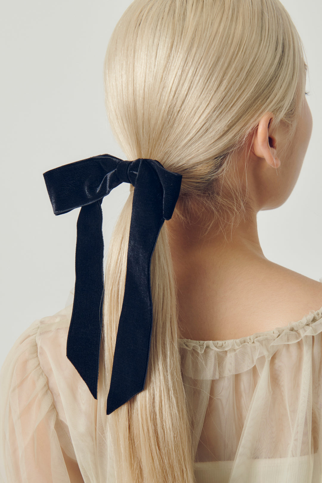 ベロア ロング レングス リボン ヘアカフ – GOLDY Onlinestore