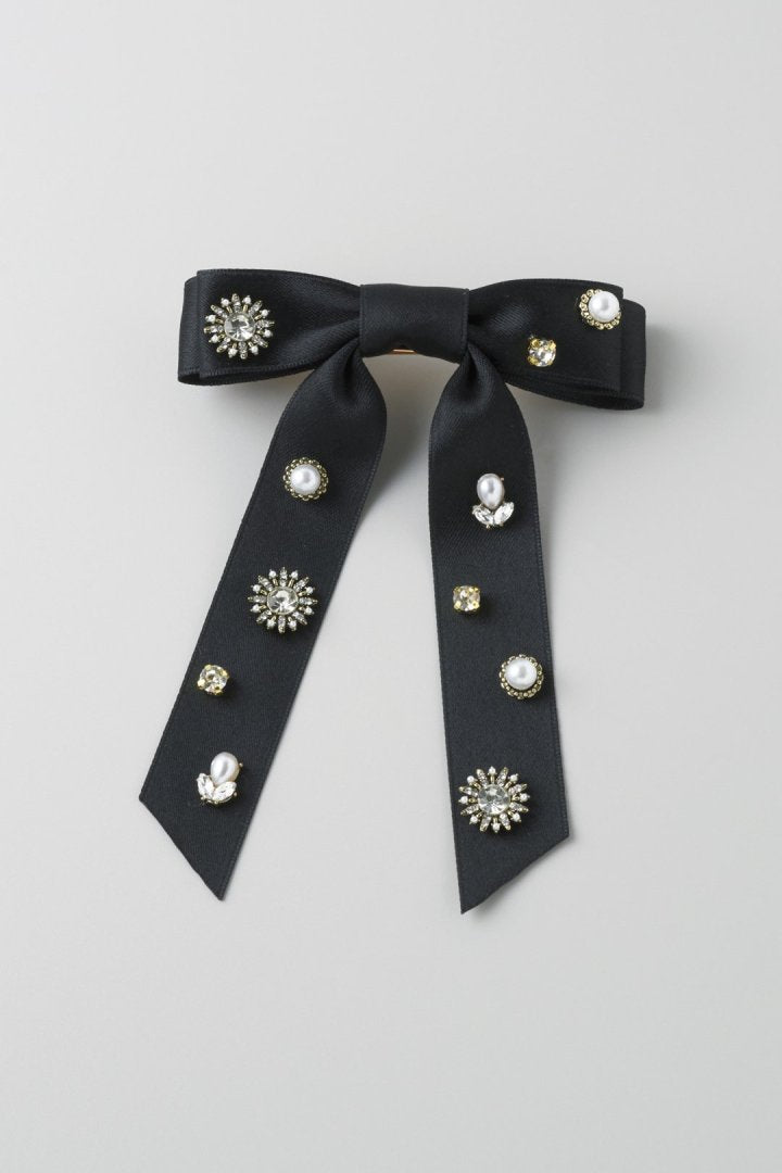 【後ろ姿も華やかに】CHANEL ゴールドリボンバレッタ org.jpg