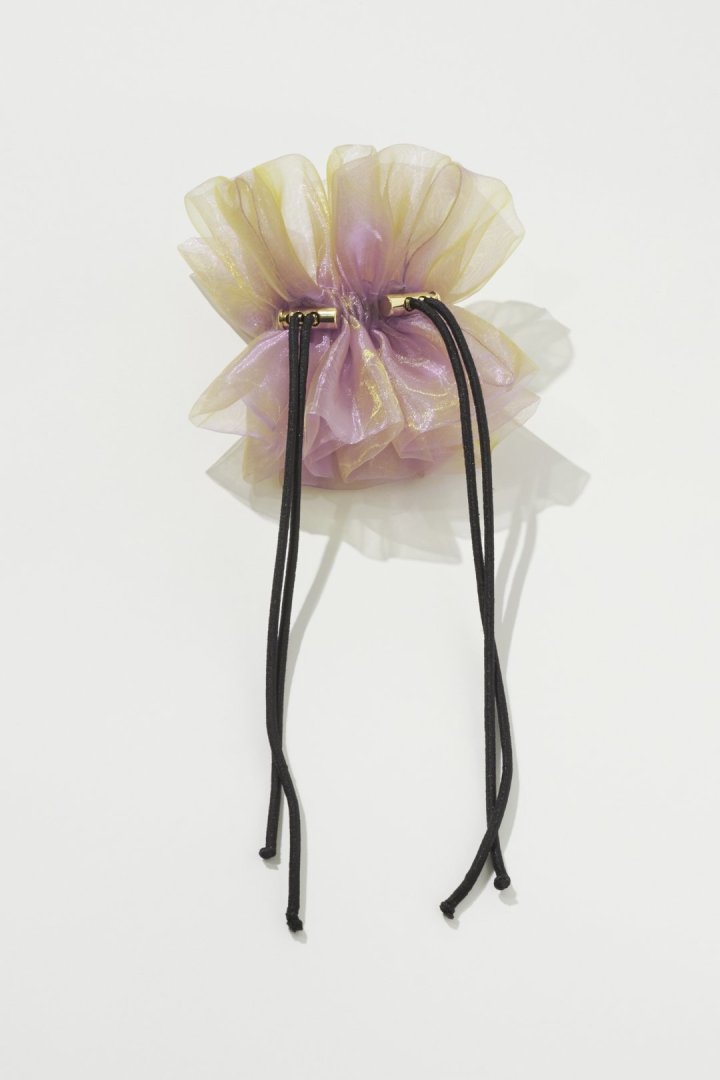 ドローストリング シアー シュシュ "2"【KOREA SNAP】