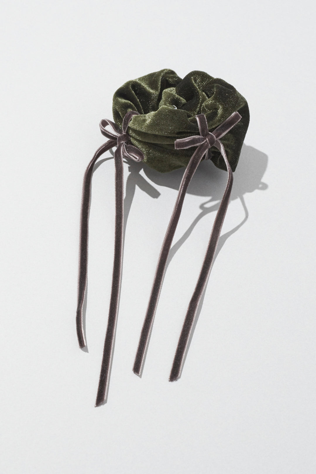 ベロア リボン ポニー フック