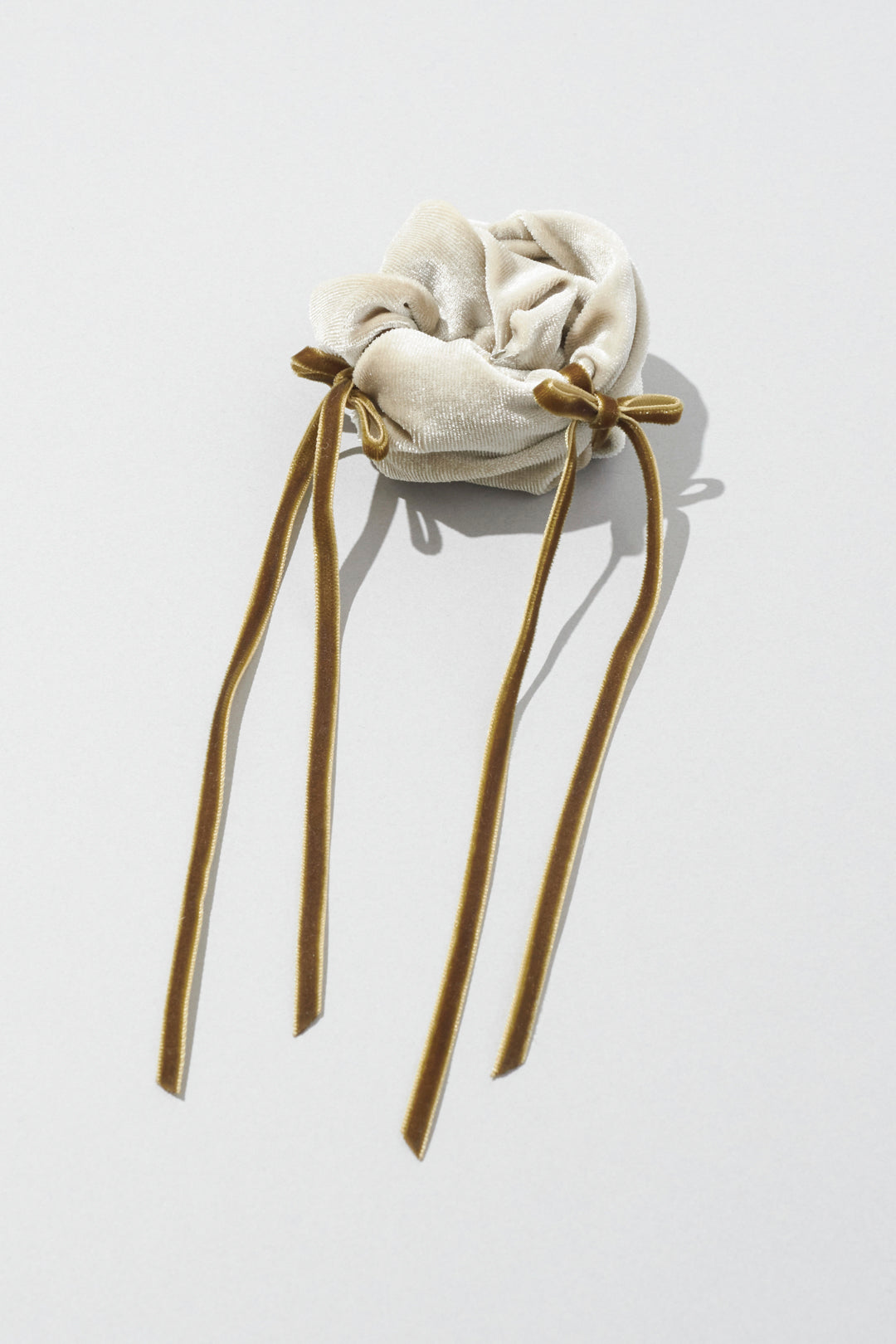 ベロア リボン ポニー フック