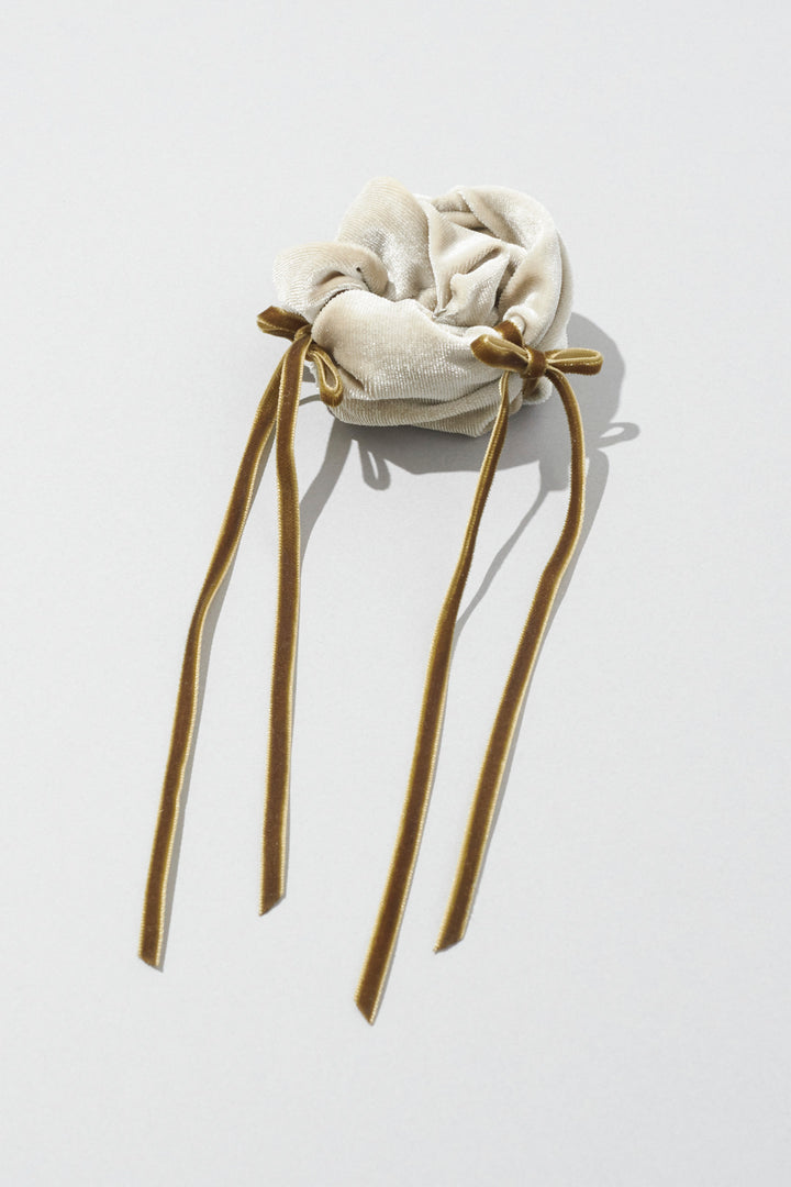 ベロア リボン ポニー フック