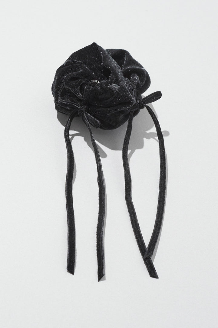 ベロア リボン ポニー フック