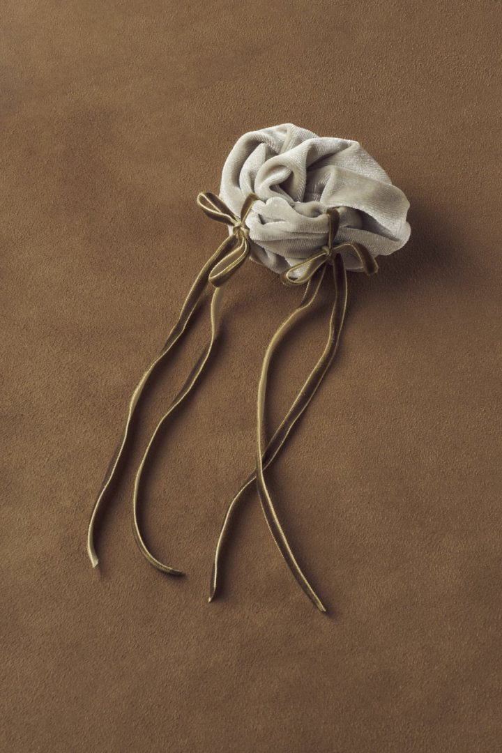 ベロア リボン ポニー フック