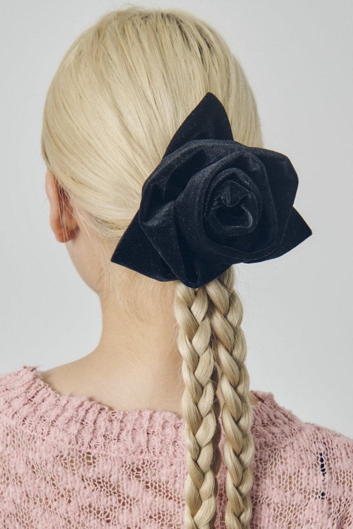 ビッグ ローズ バレッタ