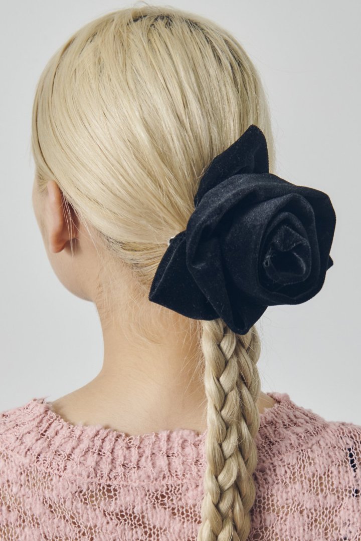 ビッグ ローズ バレッタ