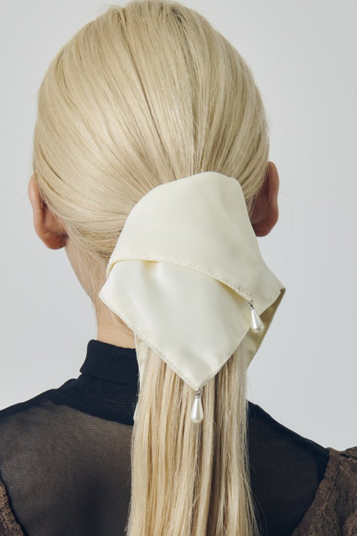 パール スクエア ビッグ シュシュ