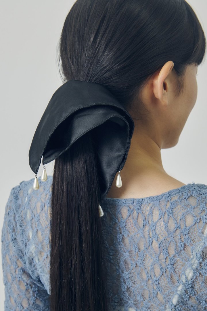 パール スクエア ビッグ シュシュ