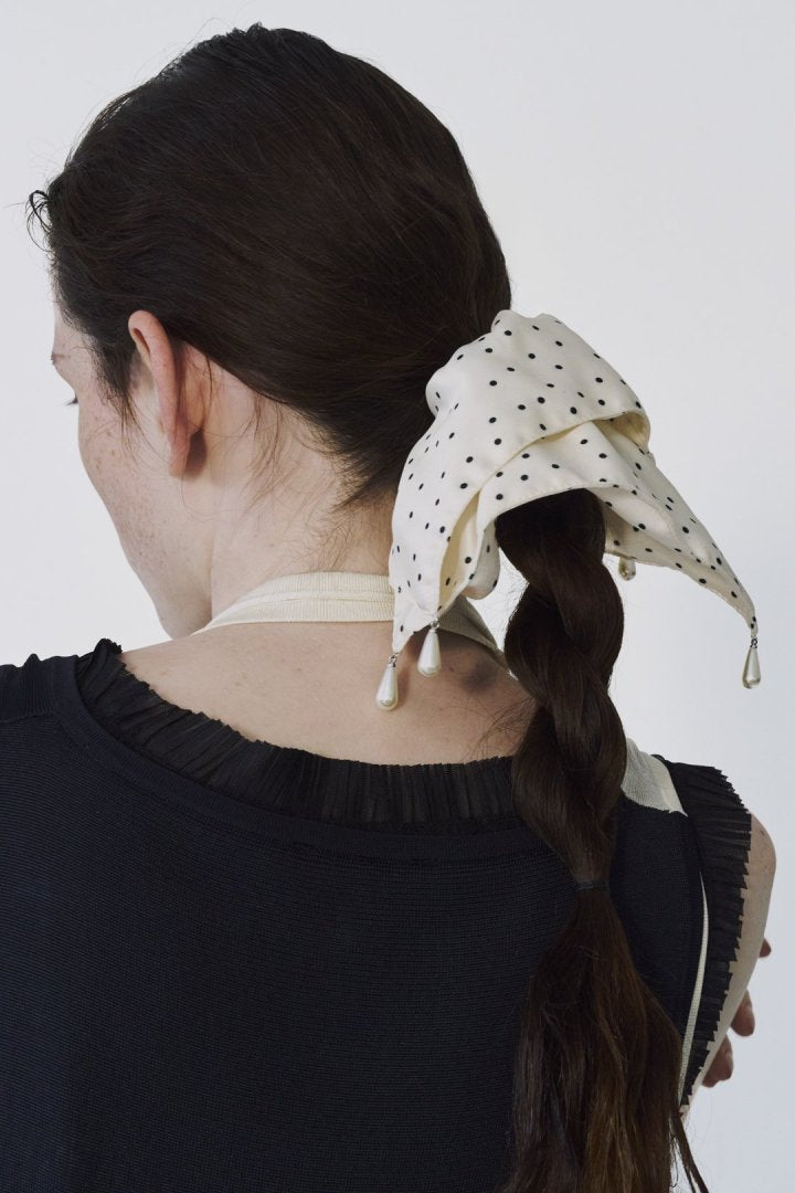 パール スクエア ビッグ シュシュ