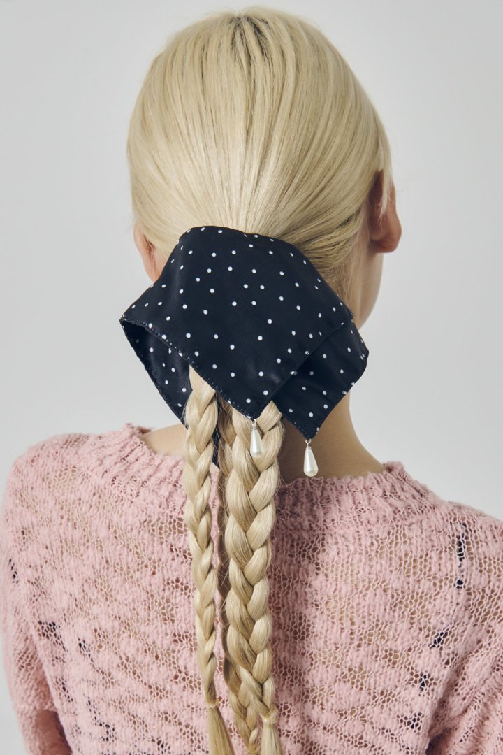 パール スクエア ビッグ シュシュ