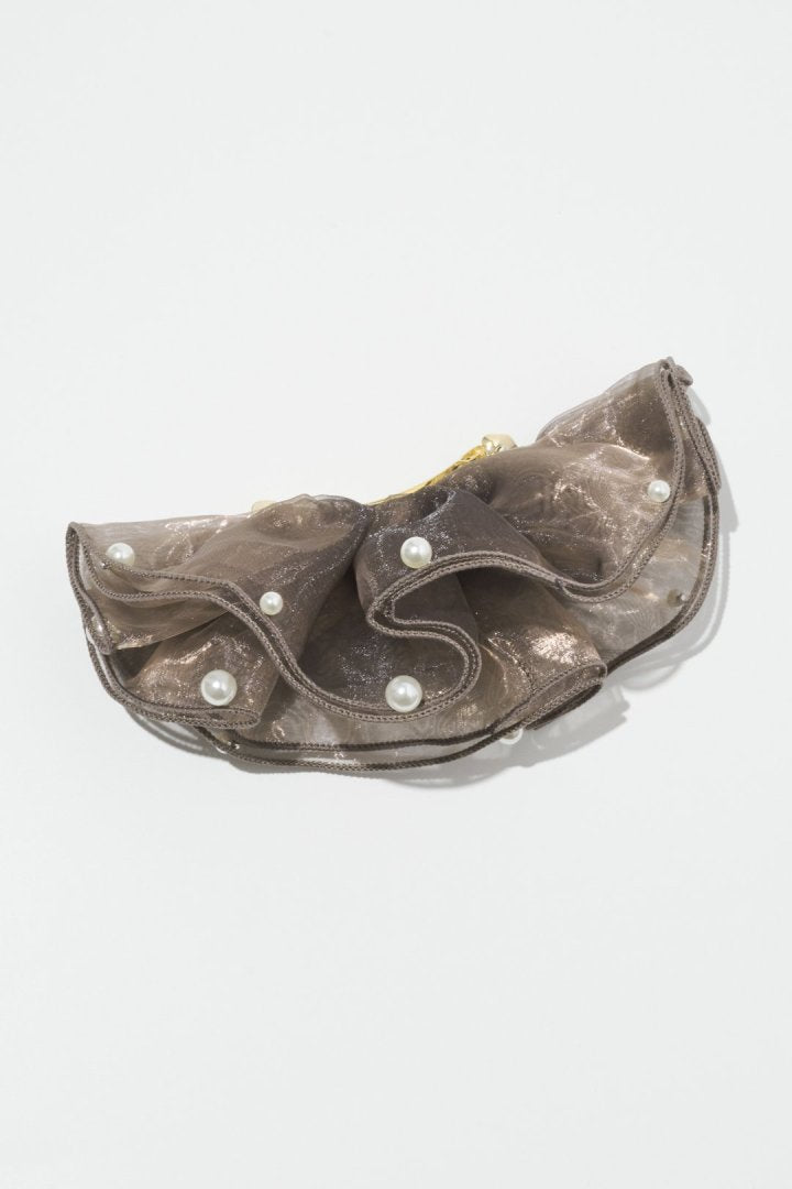 スフィアー シアー フリル バレッタ 2