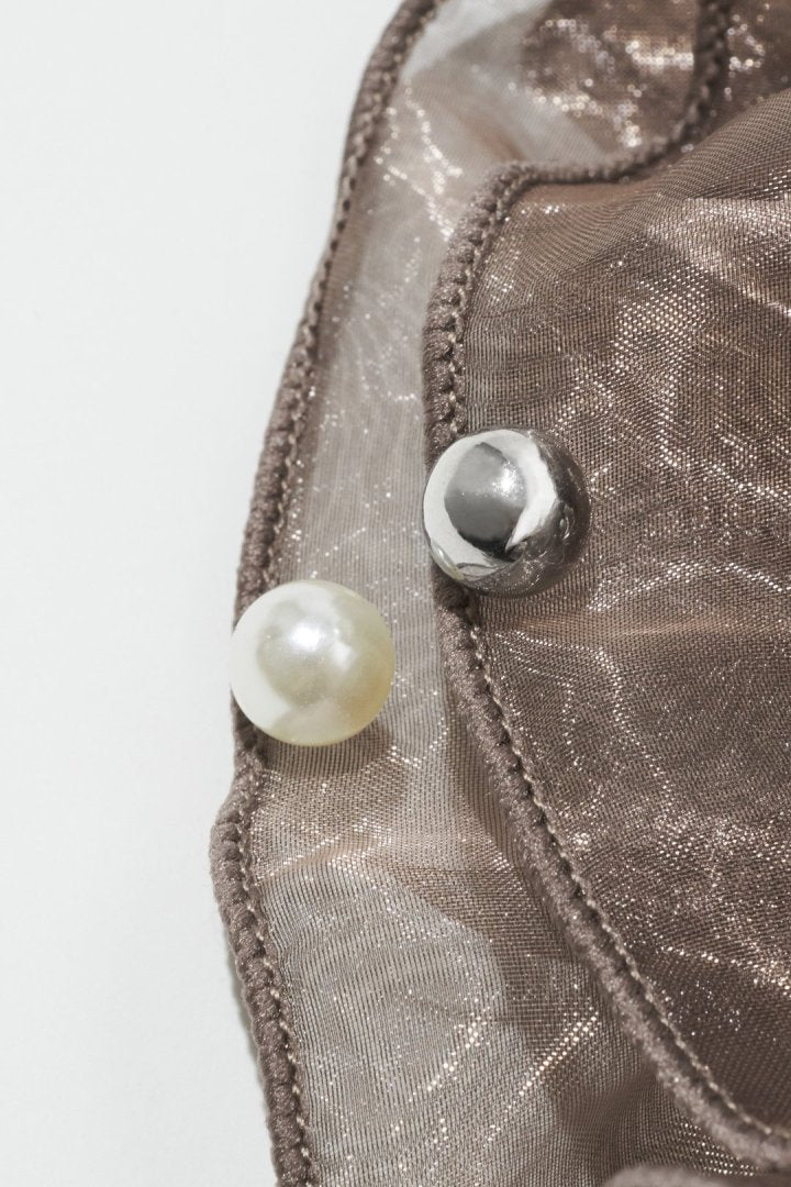 スフィアー シアー フリル バレッタ 2