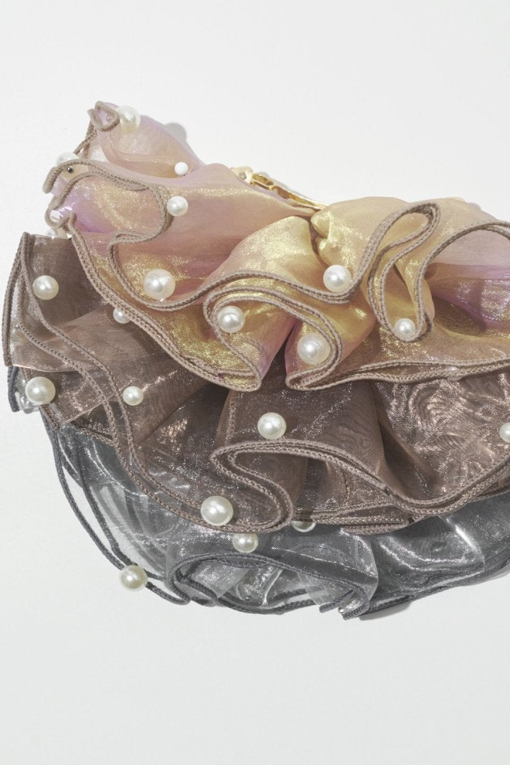 スフィアー シアー フリル バレッタ 2