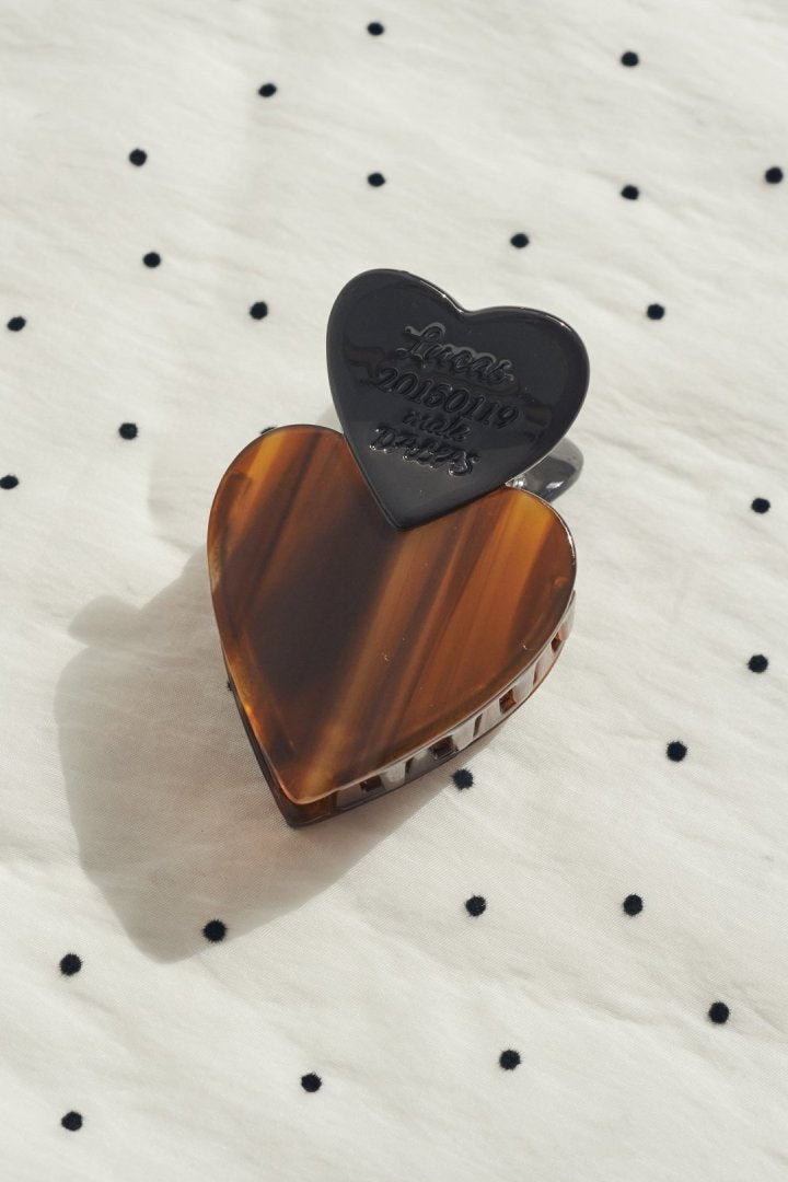 ルーカス ハート ID プレート ミニ バンス クリップ