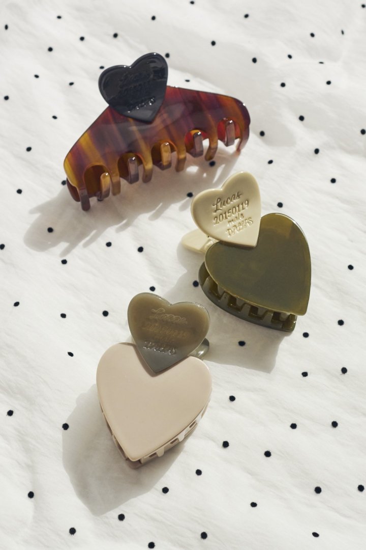 ルーカス ハート ID プレート ミニ バンス クリップ