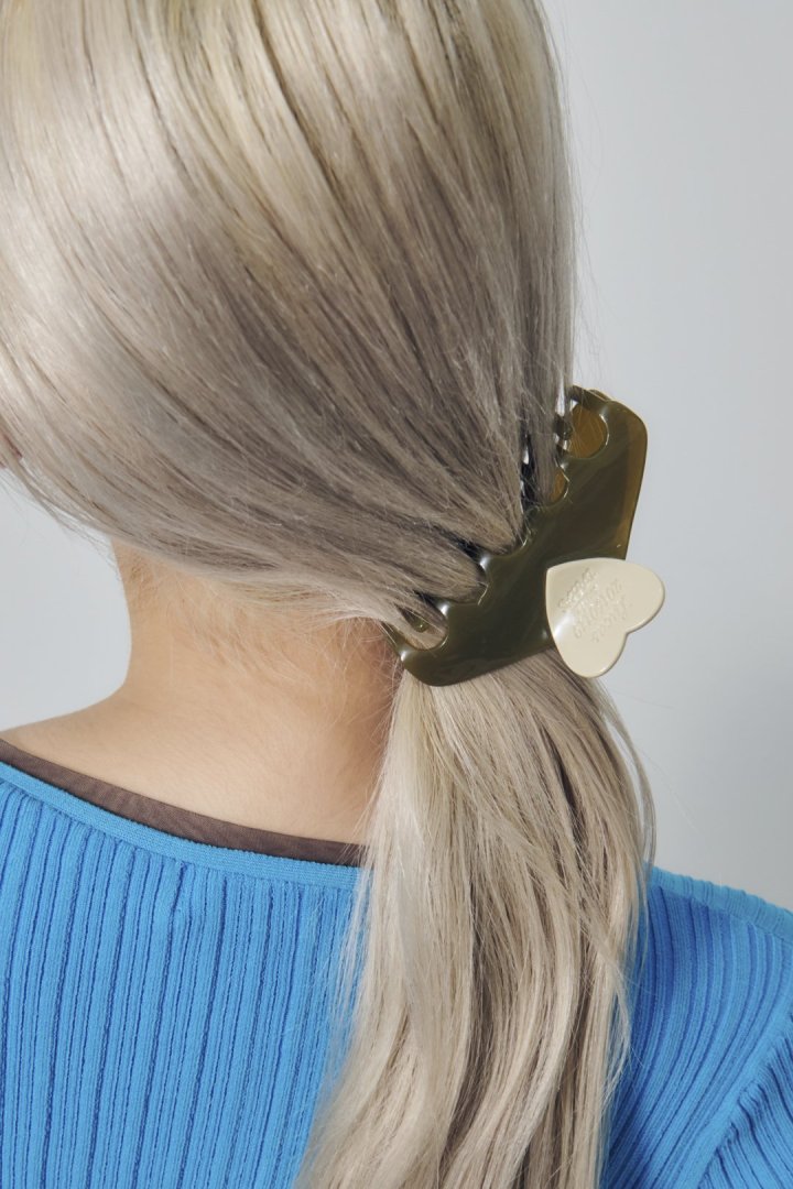 ルーカス ハート ID プレート バンス クリップ