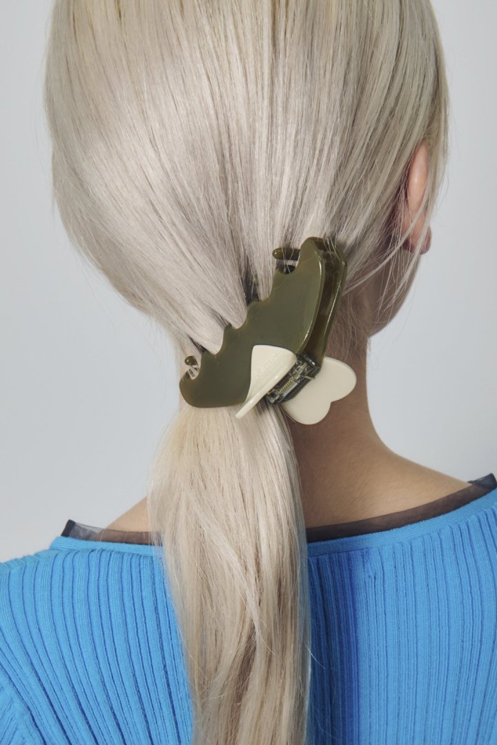 ルーカス ハート ID プレート バンス クリップ