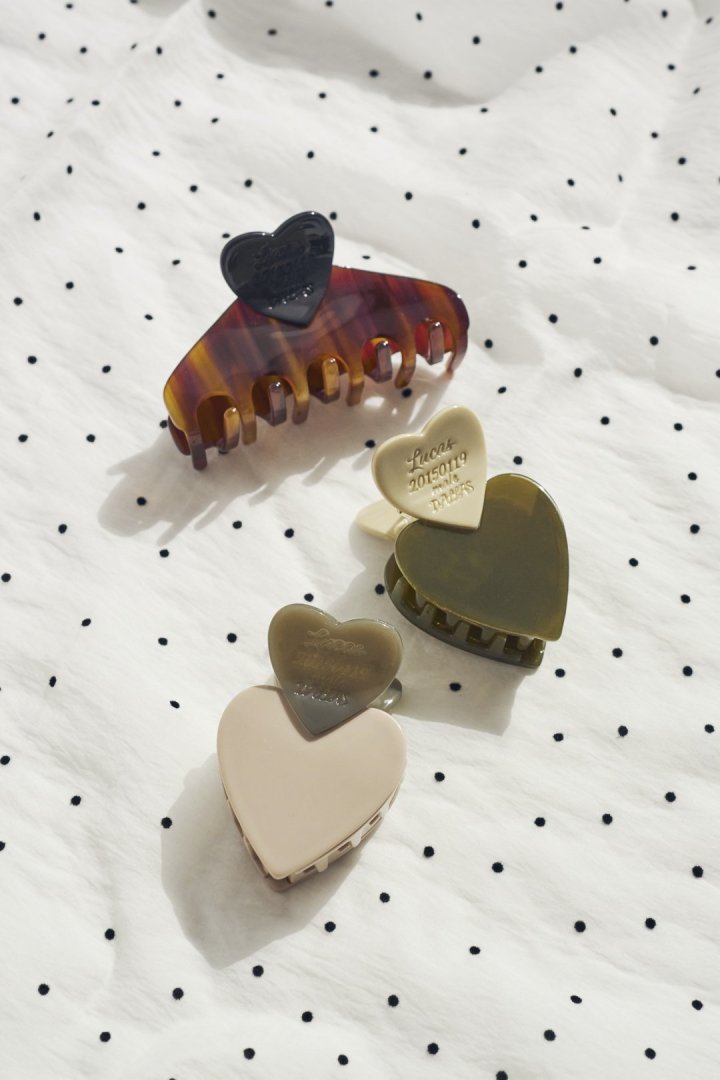 ルーカス ハート ID プレート バンス クリップ