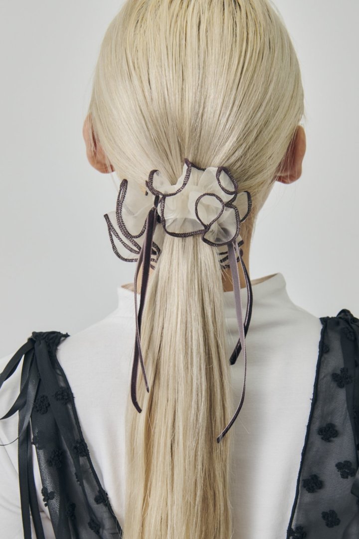 パイピング リボン ポニー フック