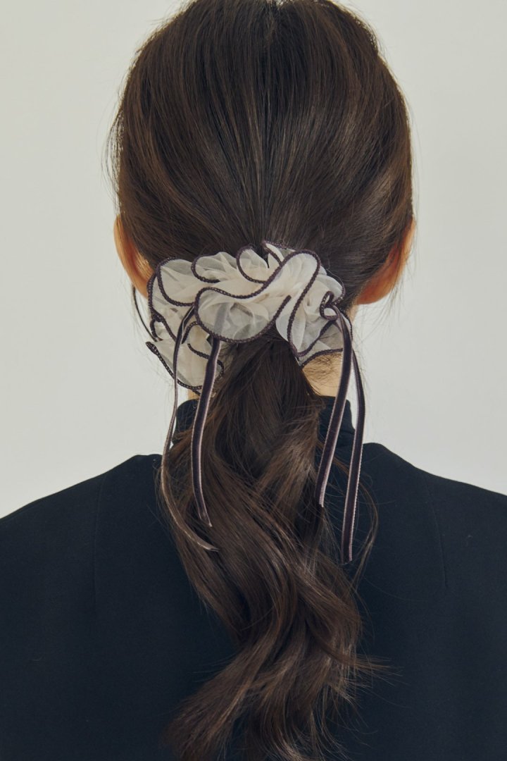 パイピング リボン ポニー フック