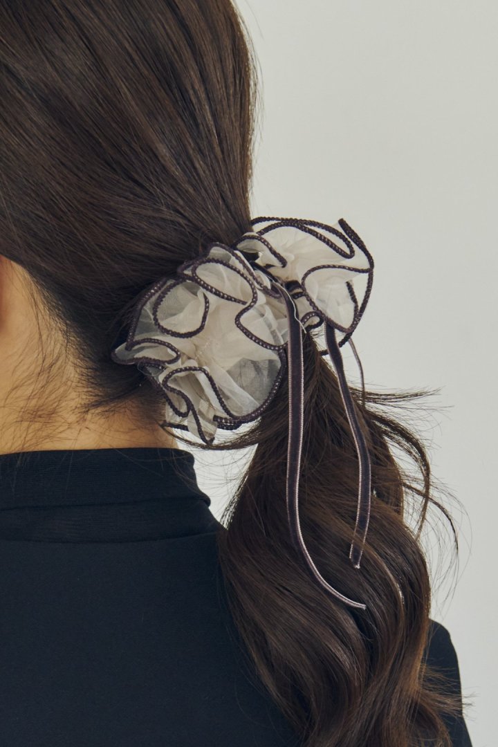 パイピング リボン ポニー フック