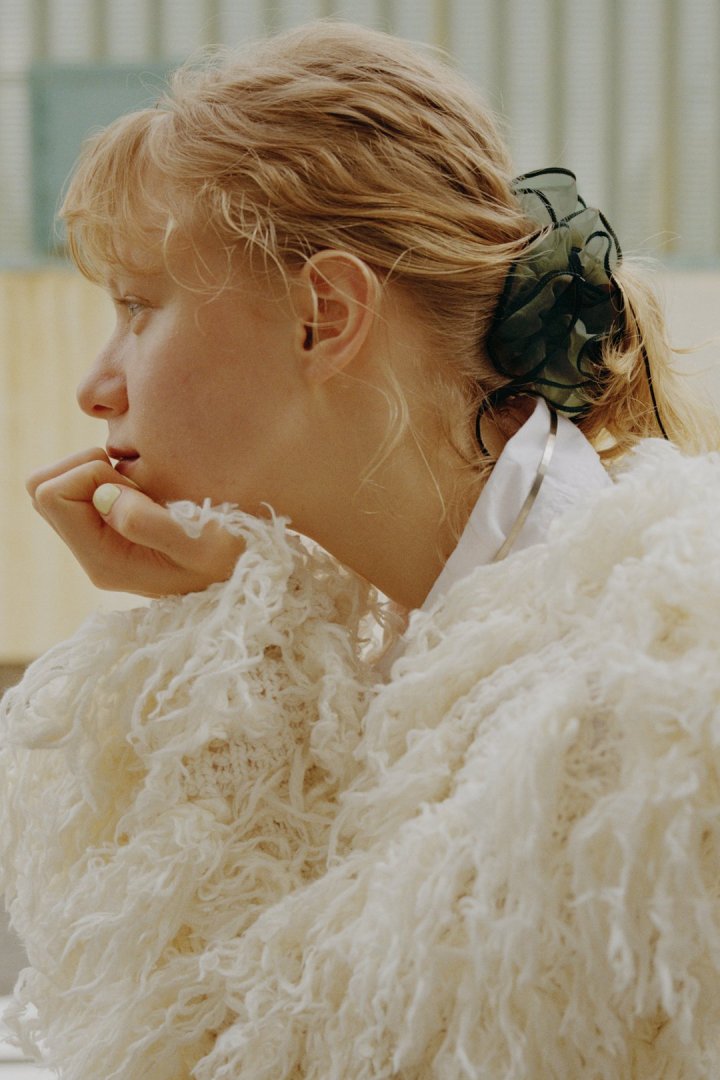 パイピング リボン ポニー フック