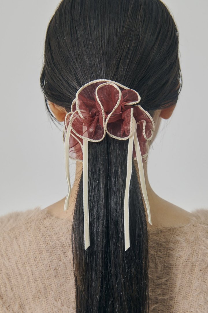 パイピング リボン ポニー フック