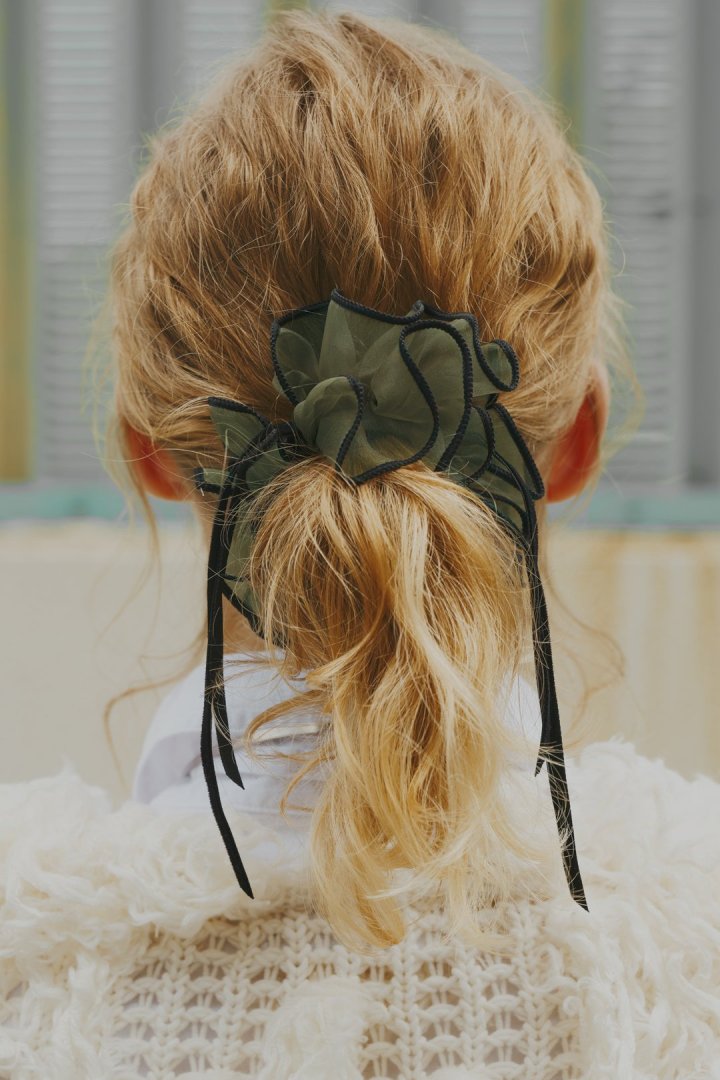 パイピング リボン ポニー フック