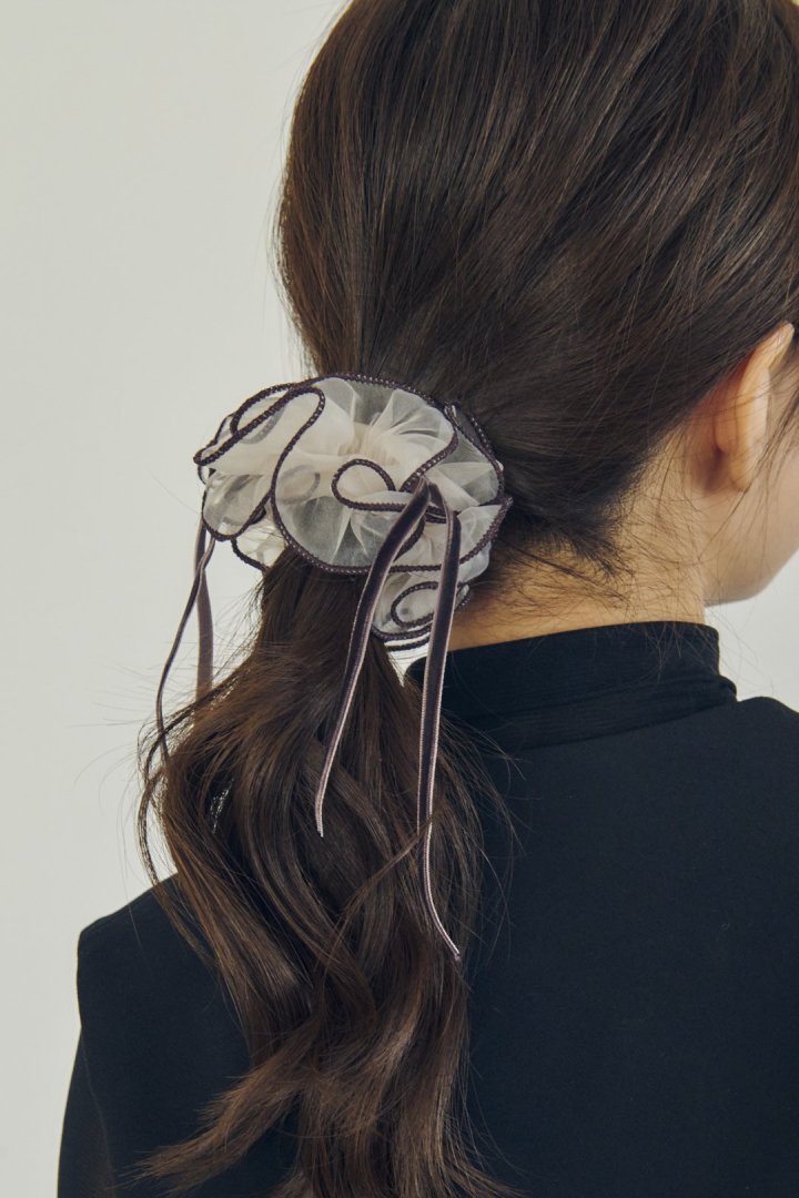 パイピング リボン ポニー フック