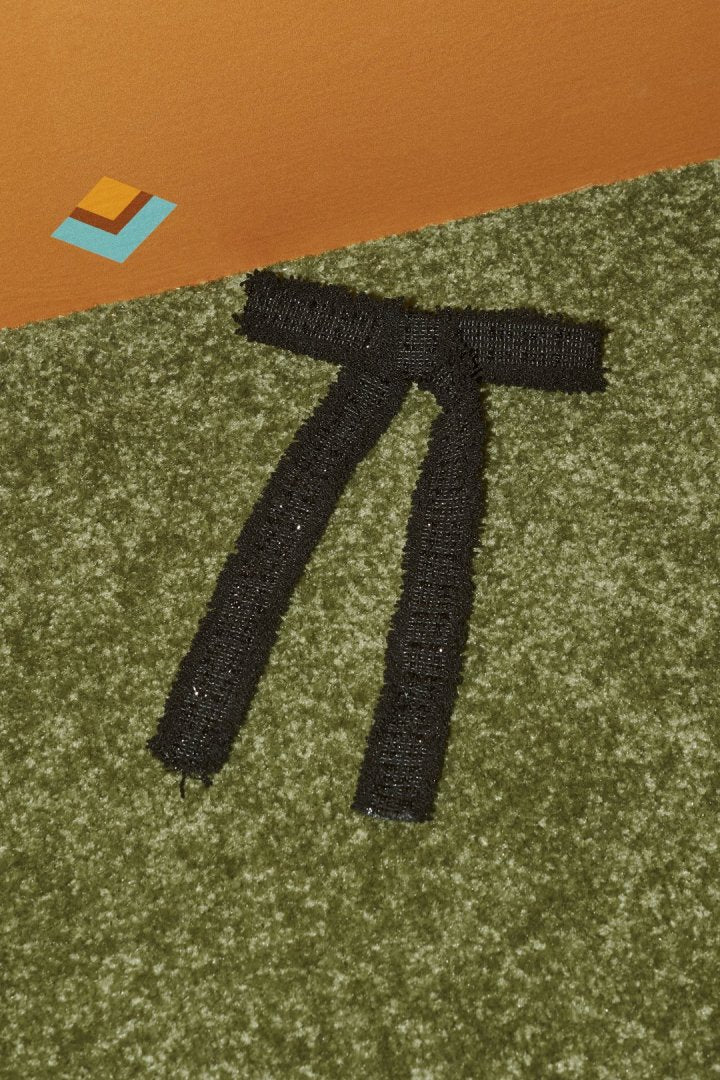 ツイード リボン バレッタ