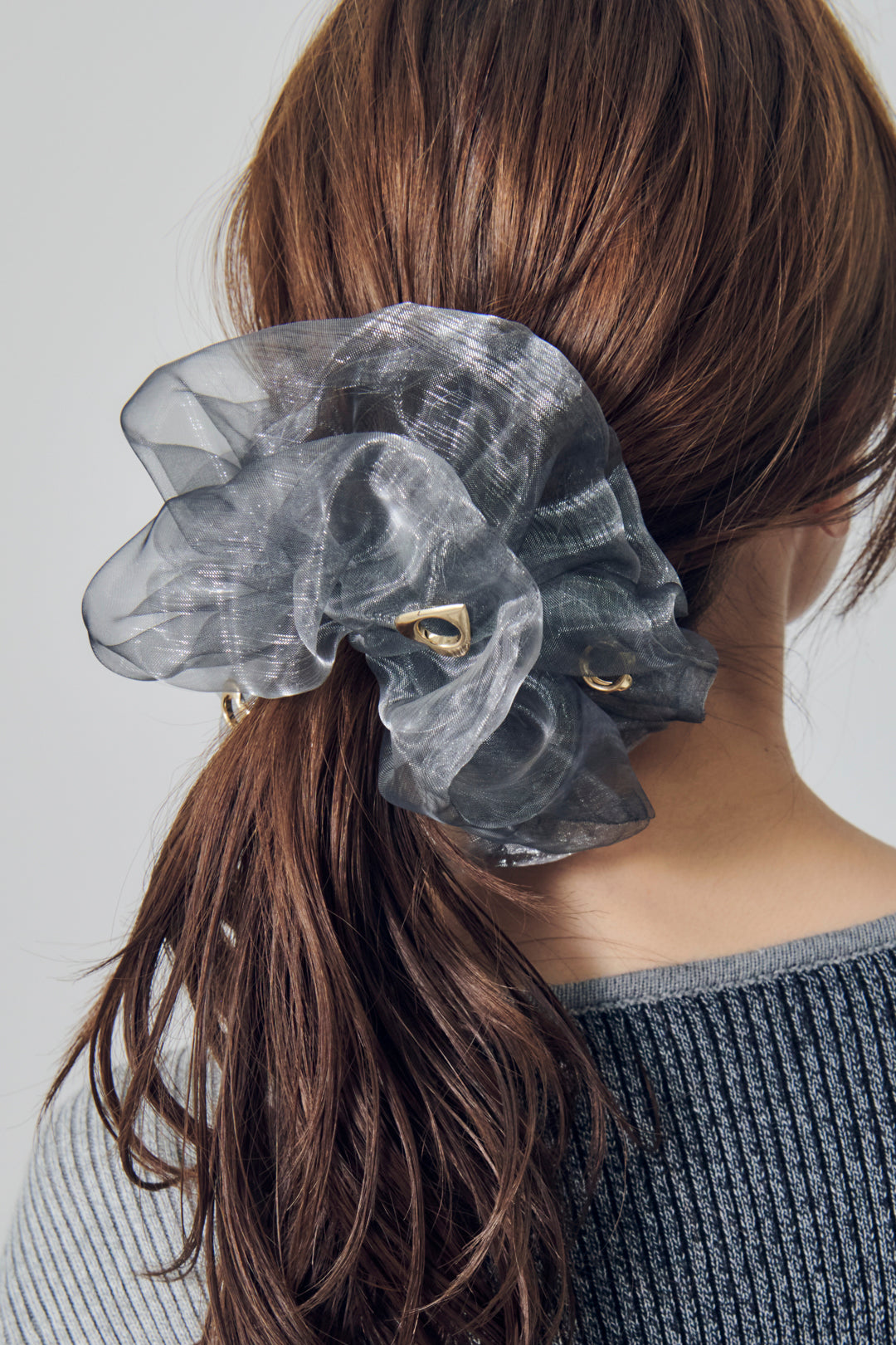 メタル モチーフ シアー シュシュ